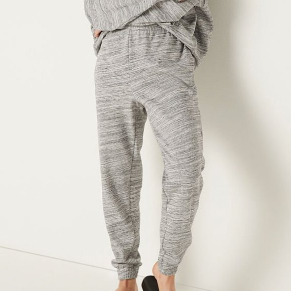 NWT VS Pink High Waist Campus Joggers - Picture 2 of 6